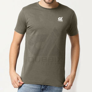 Camiseta deportiva de secado rápido de poliéster para hombre, fabricante en blanco, gimnasio, Fitness, deporte, cuello redondo, entrenamiento, Ringer, camiseta para hombre - Product Image 1