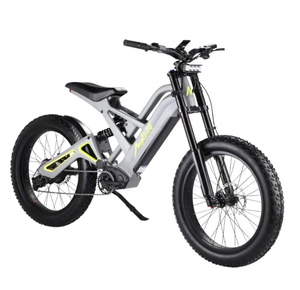 Bicicleta Eléctrica de 20 Pulgadas con Cuadro de Aleación de Aluminio, Doble Suspensión, Frenos de Disco, Batería Integrada, Motor de 500W en el Buje Trasero, 48V 15Ah de Litio - Product Image 2