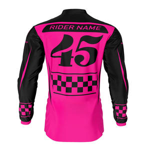 Jersey de Motocross Personalizado de Alta Calidad, Transpirable, Talla Grande, Secado Rápido, Ropa Deportiva Unisex para Motociclismo y Automovilismo - Product Image 6