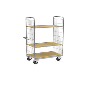 9000 Series ESD Electro Galvanized KM9000-3XL-ESD Carts <b>Material</b> <b>Handling</b> Equipment - Product Image 1