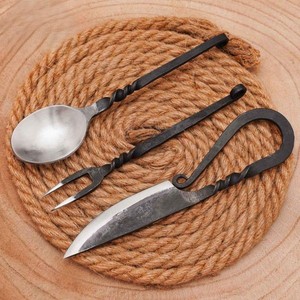 Best Sale Handmade Antique Medieval Cutlery <b>Set</b> in Low Price For Restaurants & Hotel Use - Product Image 6