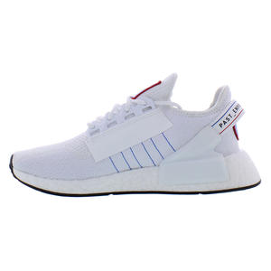 Chaussures Adidas NMD R1.V2 pour hommes Couleur : Blanc nu/Écarlate/Bleu 100% authentiques - Product Image 2