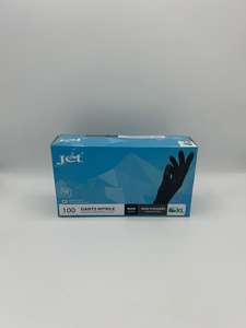 ถุงมือไนไตรล์สีดำ ไซส์ XL สำหรับมือและแขน 100 ชิ้น - Product Image 1