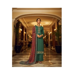 Salwar Kameez-ropa para fiesta de boda y Festival, diseño moderno, proveedor indio, precio al por mayor - Product Image 1