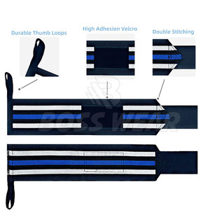 สายรัดข้อมือนีโอพรีนสำหรับฝึกยกน้ำหนักที่รัดข้อมือ - Product Image 2