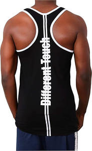 Débardeur Homme 2026 Populaire en Pur Coton Sans Manches Col Rond Coupe Ample Couleur Unie pour Fitness et Sport d'Été - Product Image 4