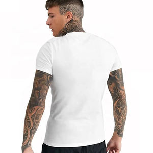 T-shirts personnalisés pour hommes de haute qualité en gros, 100 % coton, respirants, séchage rapide, manches longues, 180 g, toutes tailles disponibles, été 2025 - Product Image 5