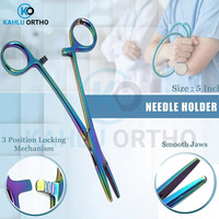 Kit de dissection réutilisable de haute qualité, 13 pièces, multicolores, couleurs arc-en-ciel personnalisées, instruments chirurgicaux pour la biologie, l'anatomie et la médecine vétérinaire