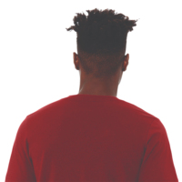 T-shirt col en V 100 % coton de haute qualité pour hommes grandes tailles avec impression de logo personnalisé, motif lettres, écologique et anti-plis