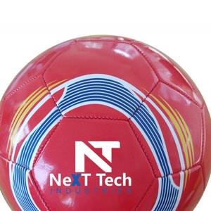 Balón de entrenamiento de fútbol de Next Tech Industries, material de PU para fines de entrenamiento con diseño personalizado y logotipo personalizado - Product Image 6