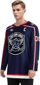 Professional Ice <b>Hockey</b> Team Jerseys Factory Direct Supply Breathable Durable Comfortable Sublimated Uniforms for Youth Adults - Product Image 5