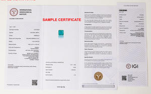 El mejor precio Esmeralda zambiana natural (Panna) Varios cortes Cojín verde Asscher Esmeralda ovalada Princesa Marquesa Piedras preciosas sueltas - Product Image 3