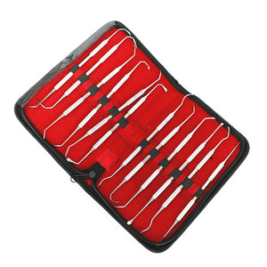 Forceps d'extraction dentaire Volgo Care de haute qualité, 10 pièces, acier inoxydable, instrument de classe I, garantie de 3 ans, certifié CE, manuel - Product Image 6