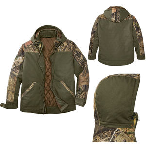 Veste de chasse d'hiver unisexe de qualité supérieure, fermetures éclair métalliques durables, coupe-vent, tissu Oxford softshell - Product Image 2