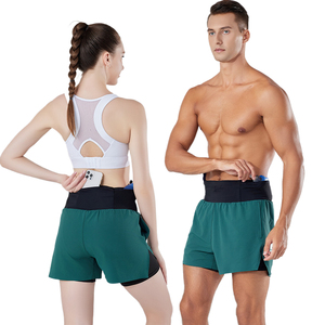 Summer New Men's Women's <b>Running</b> Shorts Outdoor Marathon Racing Shorts 2 in 1 Piece Anti-exposure Sport Shorts with Pockets - Product Image 4