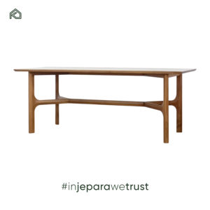 ชุดโต๊ะอาหารไม้สักแท้ทรงสี่เหลี่ยมผืนผ้า 8 ที่นั่ง สไตล์โมเดิร์น สำหรับ 8 คน ใช้ได้ทั้งกลางแจ้ง ห้องนอน ห้องนั่งเล่น เฟอร์นิเจอร์โรงแรม - Product Image 3