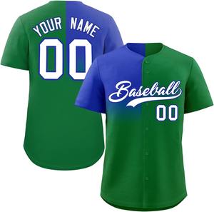 Camiseta de béisbol personalizada del equipo con impresión por sublimación malla transpirable que absorbe la humedad fábrica OEM tallaje para jóvenes/adultos - Product Image 3