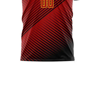 เสื้อฟุตบอลผู้ชายราคาส่ง ราคาสมเหตุสมผล สำหรับขายออนไลน์ ผลิตจากผ้าโพลีเอสเตอร์ 100% ระบายอากาศได้ดี - Product Image 6