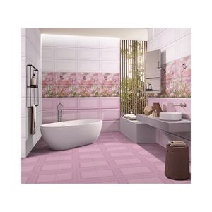 Carrelage céramique blanc brillant 300x600 pour mur, look moderne minimaliste, parfait pour les intérieurs de bureaux, bâtiments commerciaux, grand format - Product Image 1