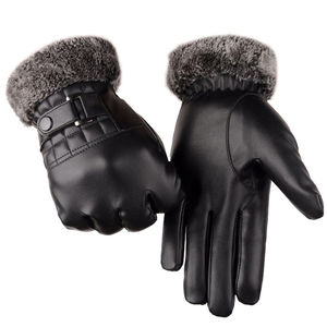Wholesale Custom-Size Women's Long Genuine Sheepskin Leather <b>Gloves</b> Fashionable Design for Cycling Casual Use Touch Screen - Product Image 3