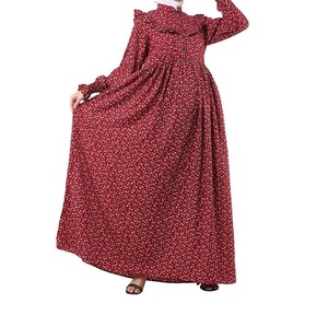 Robe longue et modeste pour femmes musulmanes de qualité supérieure teintes unies Robes élégantes à vendre aux meilleurs prix d'Inde - Product Image 4