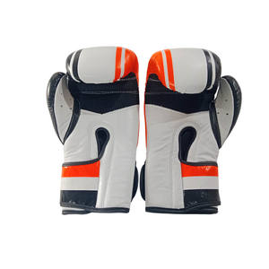 Los mejores guantes de cuero de vaca de 12oz 14oz 16oz Muay Thai Kickboxing MMA Sparring Guantes de trabajo de perforación para entrenamiento - Product Image 3