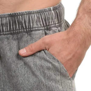 Pantalones Cortos Personalizados para Hombre, Estilo Vintage, Lavados, Desteñidos al Sol, para Correr, Estilo Urbano, Desgastados, Lavados al Ácido - Product Image 2