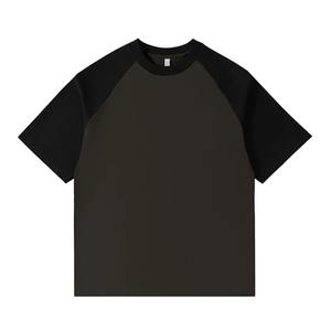 Camiseta de Algodón Personalizada de 280g, Cuello Redondo, Manga Corta, para Trabajo en Grupo, Publicidad, Camiseta Cultural con Logotipo de Marca Impreso - Product Image 1