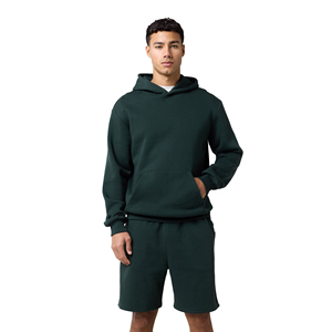 NEW 2026 <b>Mens</b> Fleece <b>Hoodie</b> <b>and</b> <b>Shorts</b> <b>Set</b> Casual Lounge Wear Matching Two Piece Relaxed Fit Streetwear Outfit For <b>Men</b> - Product Image 3