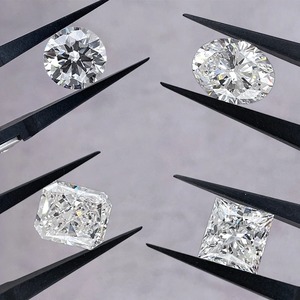 Diamantes Cultivados en Laboratorio CVD, Corte Brillante Redondo, Color DEF, Claridad VVS VS, de 0.8mm a 3mm, Piedras Sueltas para Joyería Fina, Paquete - Product Image 1