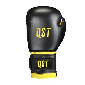 Vente en gros Gants de boxe professionnels en cuir PU 8oz avec logo personnalisé Conception personnalisée pour l'entraînement au combat poinçonnage - Product Image 3