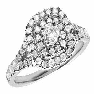 Elegant Classic Style Moissanite Round Diamond Studded In S925 Sterling Silver <b>Iced</b> Out Luxury Hip Hop Wedding <b>Ring</b> - Product Image 2