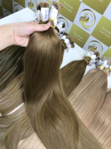 Extensiones de cabello virgen RUSO EUROPEO de alto grado marrón frío directo de fábrica sin enredos sin cobertizo estilos de cabello humano crudo - Product Image 3