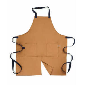 Delantal de cuero resistente estilo Rock Toffee, reutilizable, para jardín, chef, limpieza, lona, estilo lindo, para uso comercial en restaurantes y alimentos. - Product Image 4