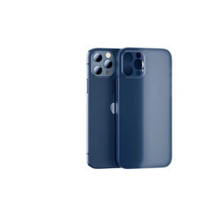 Coque en silicone antichoc Netzy SAFA Slim Blue pour iPhone 12 Pro Max - Emballage de vente au détail - Modèles 7 Plus, 14 Plus, 13 Pro Max Plus - Product Image 5