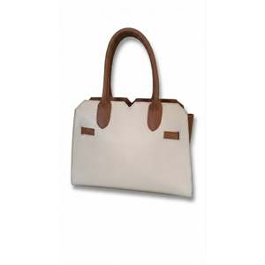 Borsa a tracolla strutturata da donna in vera pelle di doppio strato, fatta a mano in Italia, Art. 26016 - Product Image 3