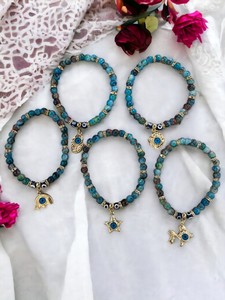 Pulsera Elástica con Cuentas de Piedra DAFNI BIG PAZAR, Piedras de Cristal, Diferentes Diseños, Unisex, Regalo, Hecho en Estambul, Número de Modelo 44 - Product Image 5