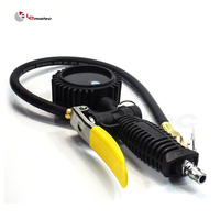 Manómetro Digital para Neumáticos Lematec LE-H805 5-230 PSI con Pantalla LED y Manguera de 60cm para Vehículos