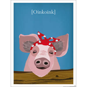 Modern Design Set of 3 30 X 40 cm Paper Farm <b>Poster</b> for Children's Room - Product Image 2