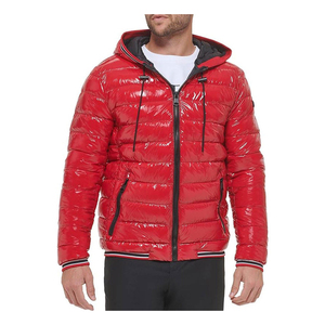 Veste d'hiver en toile à capuche pour homme, taille plus, personnalisable, vente chaude 2025 - Product Image 1