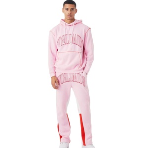 Vêtements de sport Gym Fitness Survêtement pour homme Tech Polaire Survêtements d'entraînement pour homme Ensemble deux pièces Combinaison de jogging en gros pour homme - Product Image 1