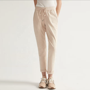 Ensemble de vêtements d'été décontractés et respirants pour femmes, 100 % coton peigné du Pakistan, motif uni, short et t-shirt coupe ample 2 pièces - Product Image 3