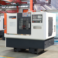 Tour CNC à lit incliné JORSEN TCK6340 à fonctionnement fluide, avec tourelle hydraulique simple à 12 stations en fonte HT300