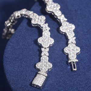 Bracelet à maillons ronds en forme d'étoile de Moissanite - Product Image 3