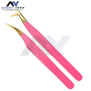 ชุดแหนบต่อขนตาคุณภาพพรีเมียม พร้อมแหนบปลายแหลมลายปลาสีชมพู-ทอง  แบบสองร่อง สีเขียวอ่อน - Product Image 6