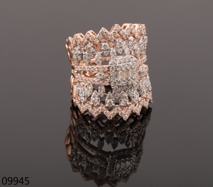แหวนเพชรทรงดอกไม้ D'VINS JEWELS น้ำหนัก 2.20 กะรัต เพชรทรงกลมเจียระไนแบบบริลเลียนท์ ผลิตในห้องปฏิบัติการ ทองคำ 14K 18K สีโรสโกลด์ แหวนหมั้นสำหรับผู้หญิง ได้รับการรับรอง - Product Image 4