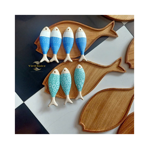 Juguetes de madera de alta calidad para pescar, hechos a mano con madera natural, juguete educativo y de juego. - Product Image 5