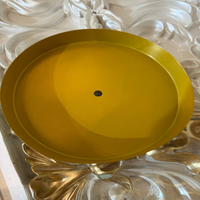 Bols de lustre en ambre de luxe plafonnier décoratif pièces pour intérieurs d'hôtel aux EAU KSA Oman Koweït Bahreïn Qatar