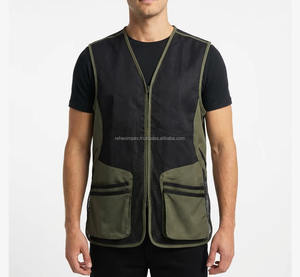 Gilet de chasse professionnel Rehex Impex personnalisé en toile respirante légère avec filet en coton pour le tir en extérieur. - Product Image 2