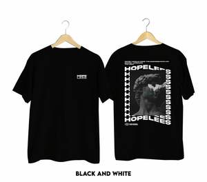 Personalizado de alta calidad Unisex 100% algodón 250 Gsm camiseta negra estilo Hip Hop DTG diseño de impresión para hombres - Product Image 1